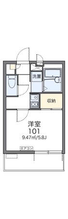 レオパレスポートハイムの物件間取画像